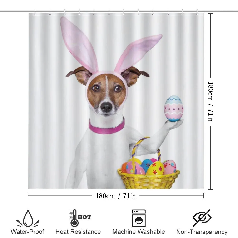 Dog as Easter Bunny — Detail 2