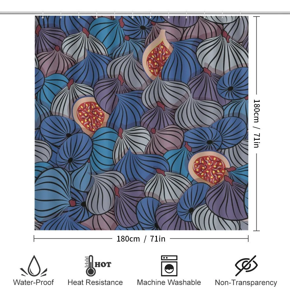 Fig Fruits Pattern Spring — Detail 2