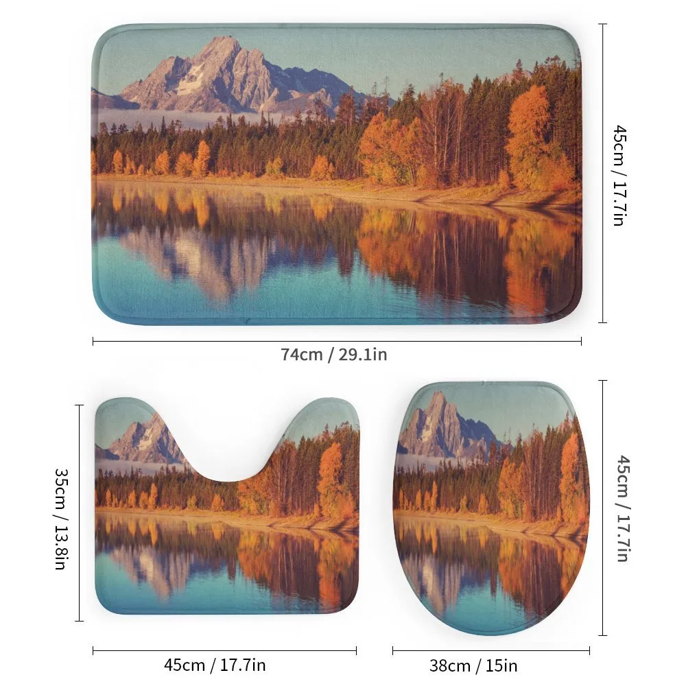 Grand Teton Fall Landscape — Detail 1