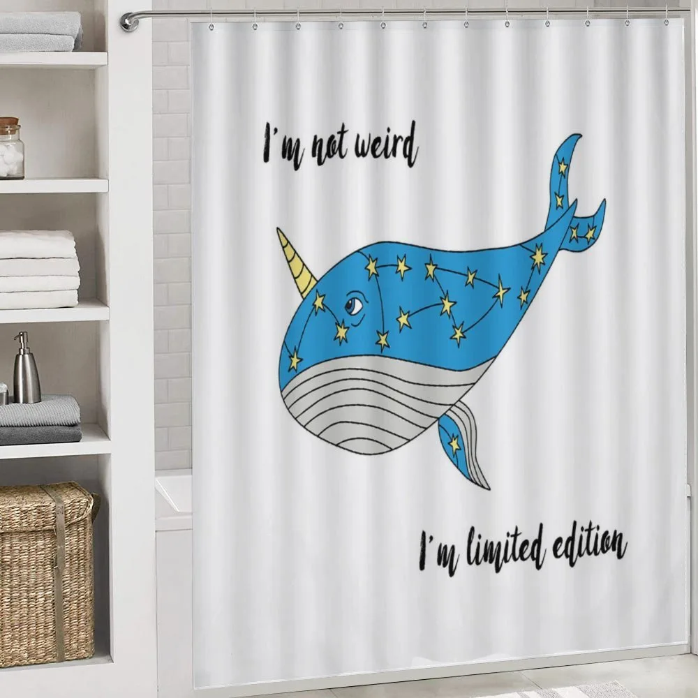 Hand Drawn Blue Whale — Detail 4