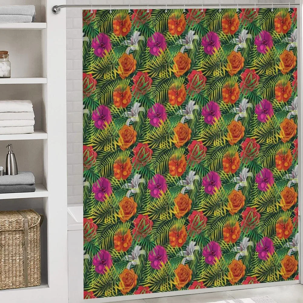 Palm Jungle Leaves Floral — Detail 4