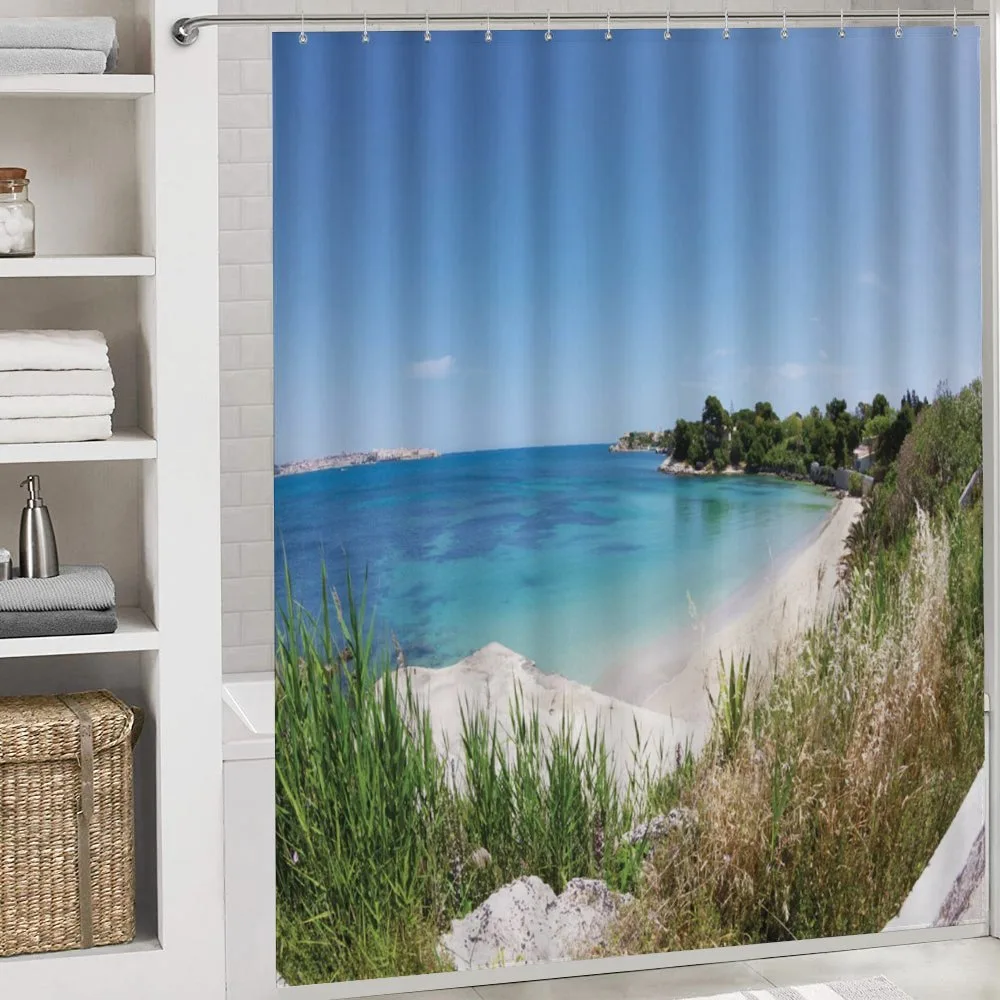 Panoramic Sandy Coastline — Detail 4