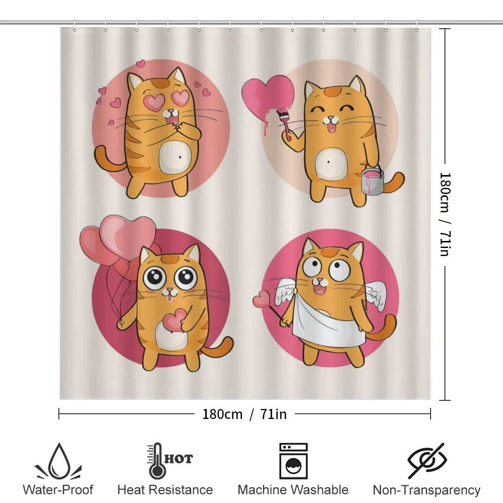 Romantic Kitten in Love — Detail 2