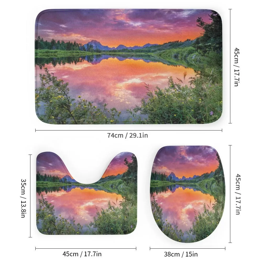 Sunset Reflection River — Detail 1