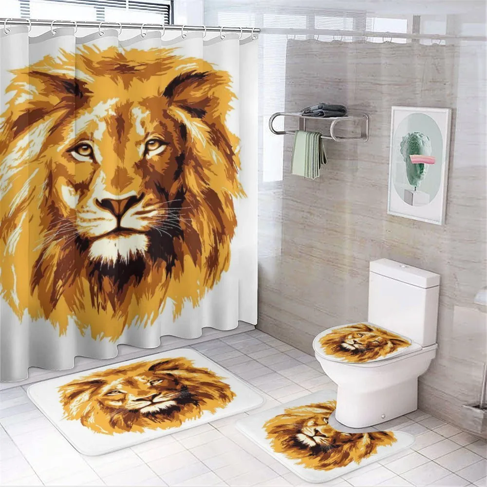 Tropics Safari Lion Art — Your design