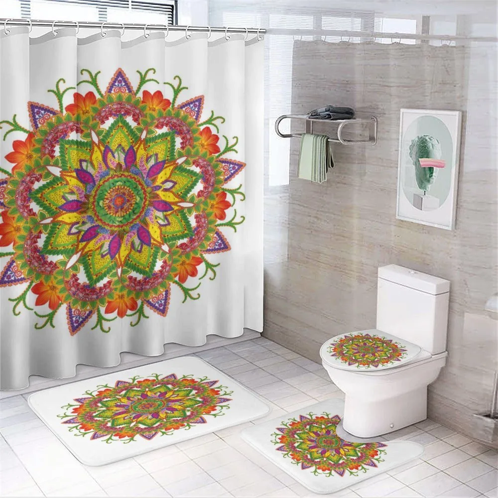 Vibrant Floral Mandala — Your design