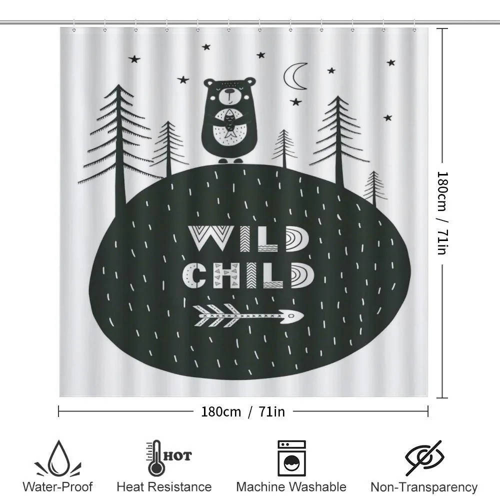 Wild Child and Bear — Detail 2