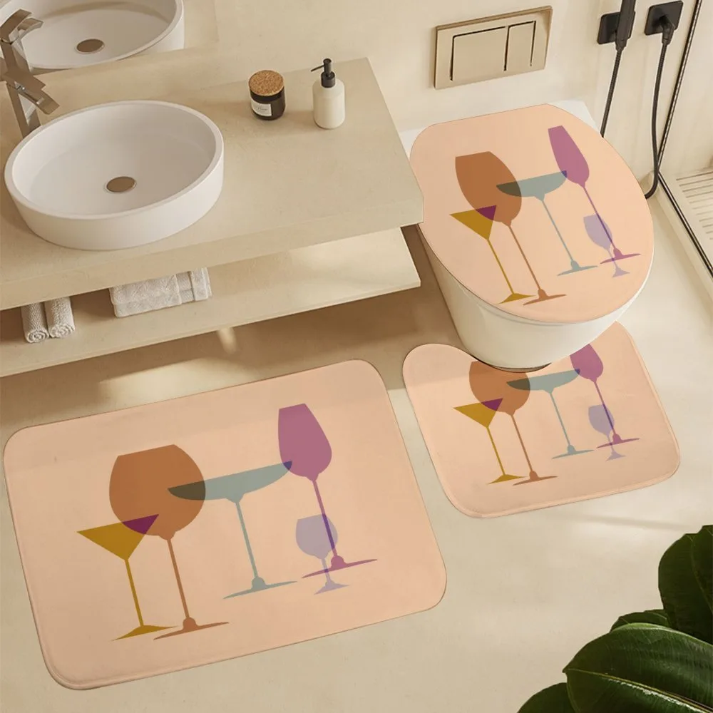 Wine Glasses Silhouette Art — Detail 5
