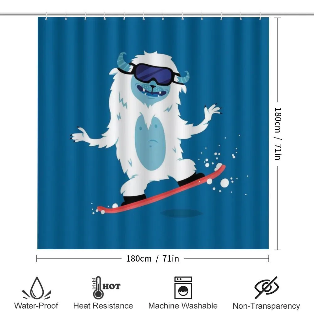 Yeti Snowboard Winter — Detail 2
