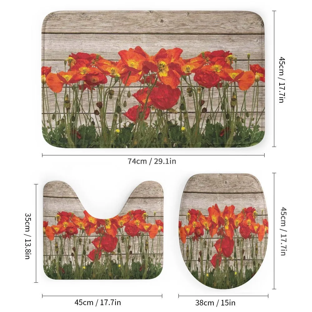 Blooming Poppy Flowers — Detail 1