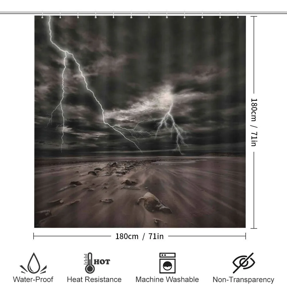 Bolts Across the Sandy Beach — Detail 2