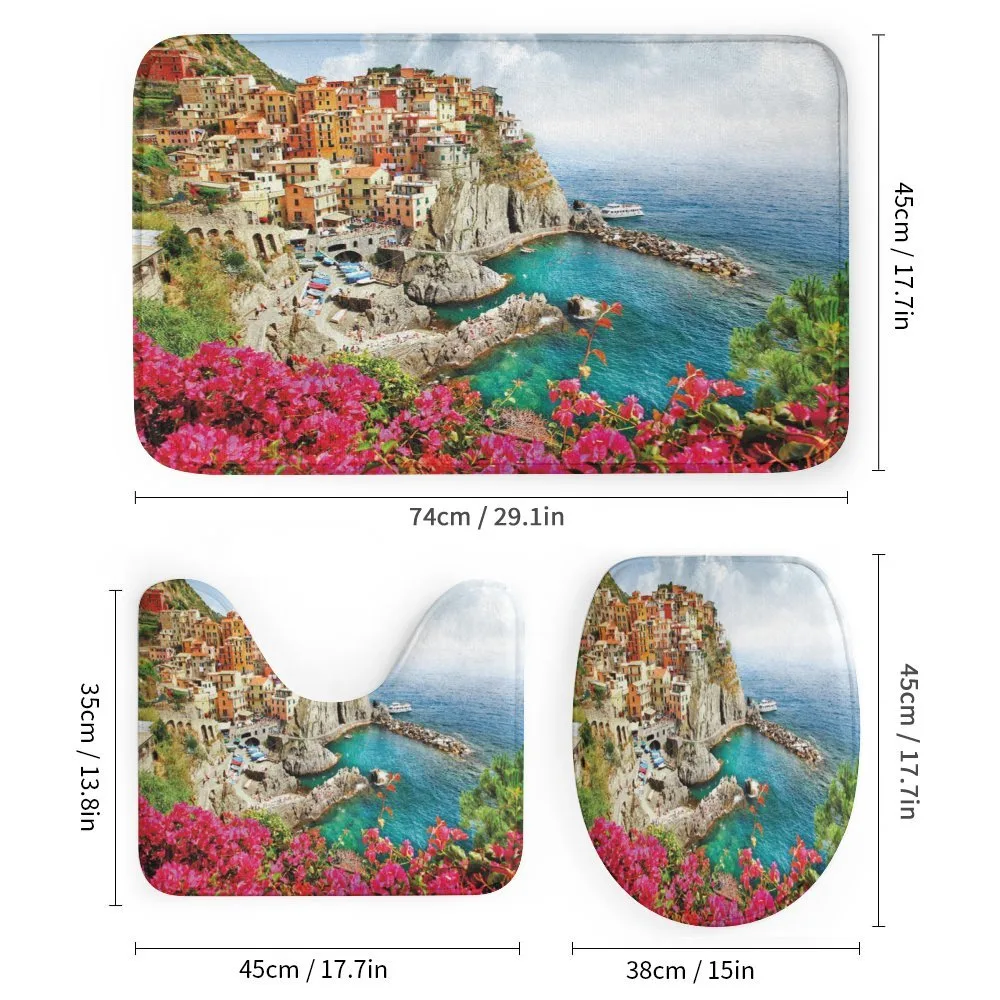 Cinque Terre Beach Coast — Detail 1