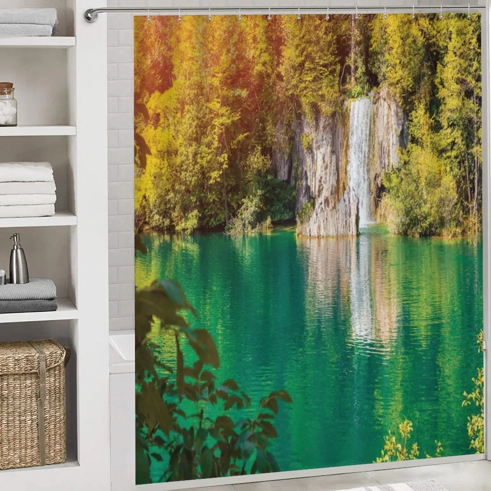 Colorful Forest and Lake — Detail 4