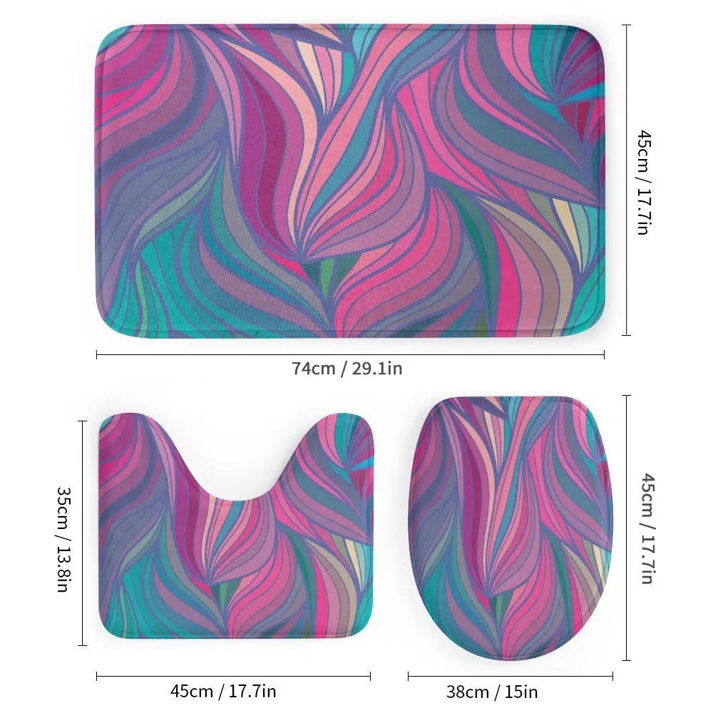 Curved Stripe Pattern Wavy — Detail 1