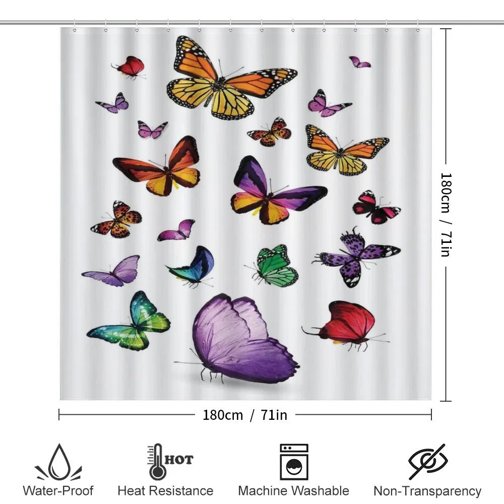 Flying Butterflies — Detail 2