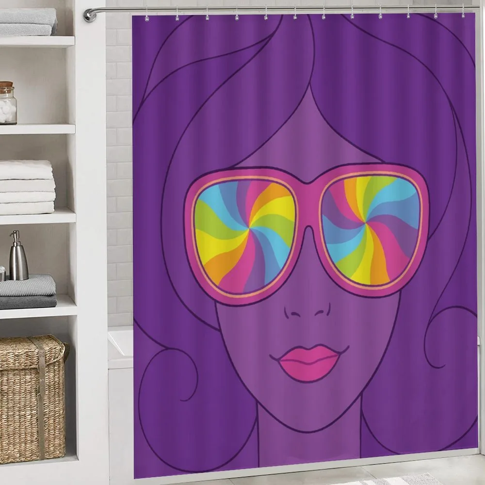 Girl with Rainbow Sunglasses — Detail 4