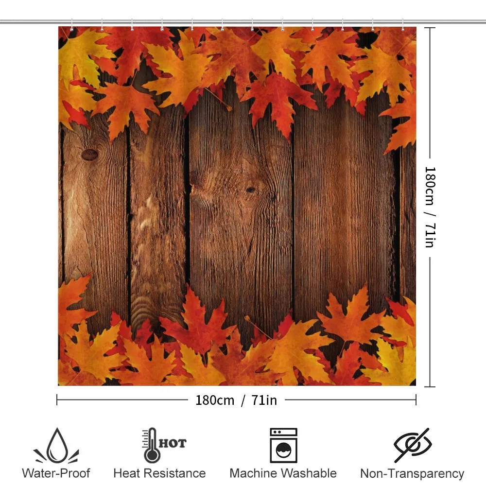 Leaves on the Wooden Board — Detail 2