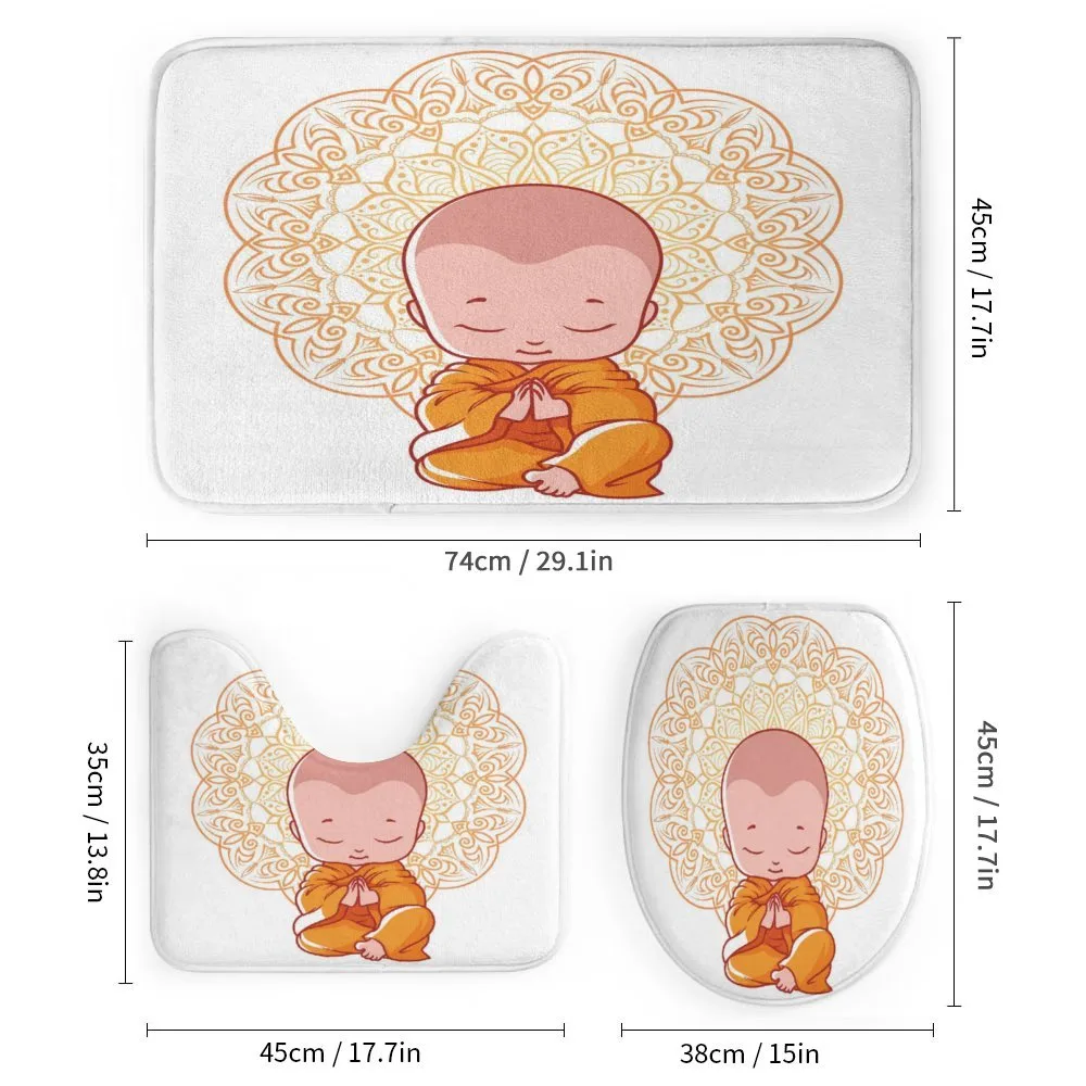 Little Meditating Monk — Detail 1