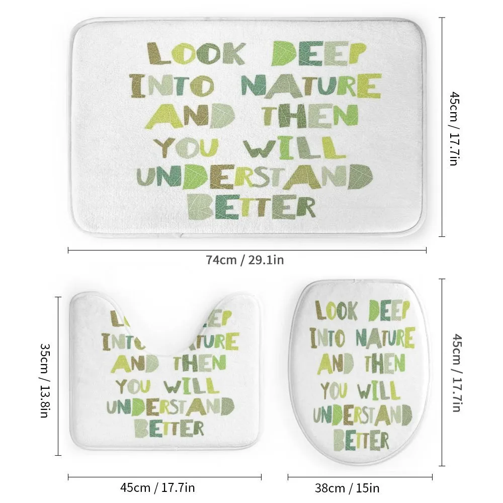Nature Leaf Themed Words — Detail 1