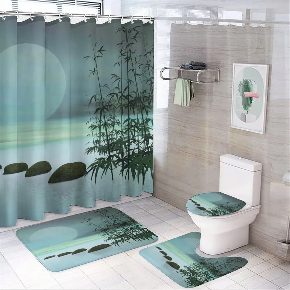 Ombre Sky Plants and Rocks — Your design