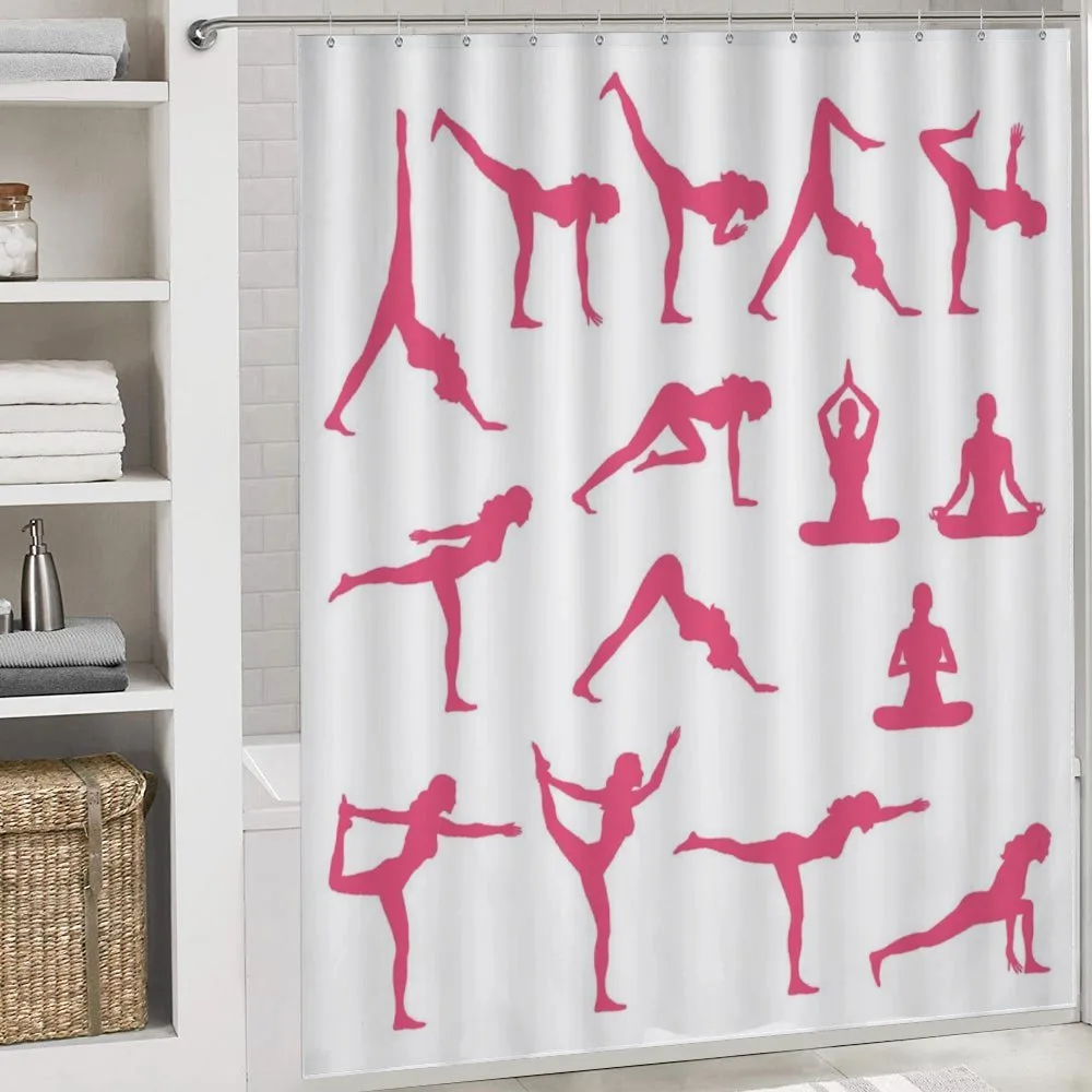 Pink Silhouettes Flexing — Detail 4