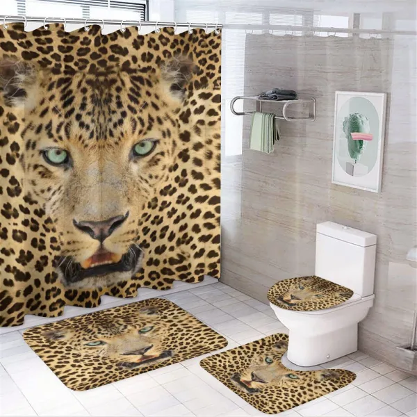Predator Animal on a shower curtain