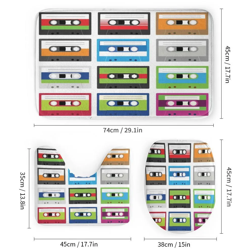 Retro Cassette Collage — Detail 1
