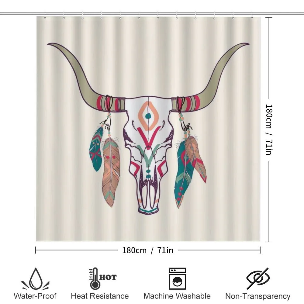 Texas Longhorn Steer — Detail 2