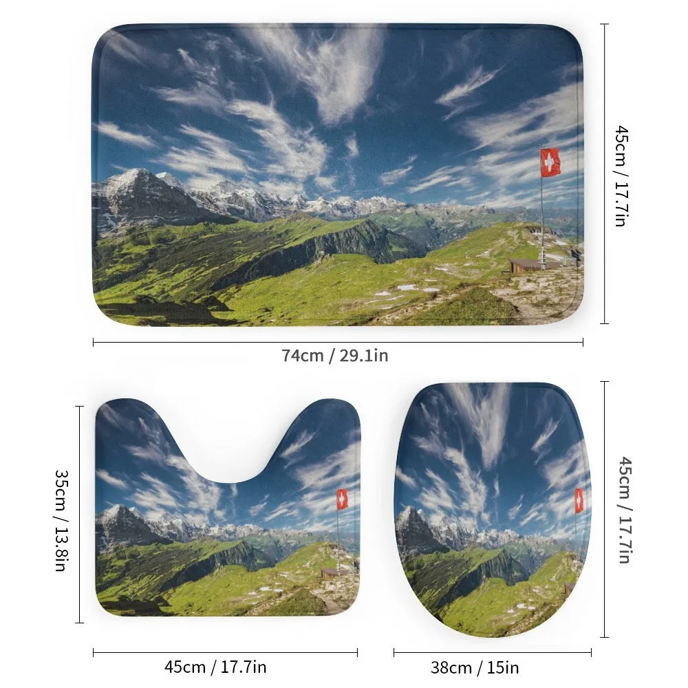 View of the Swiss Alps — Detail 1