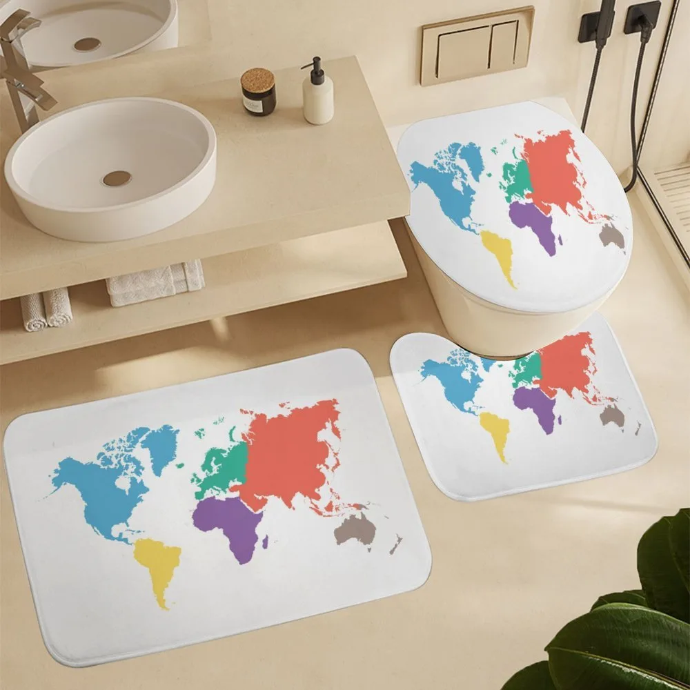 World Global Continents — Detail 5