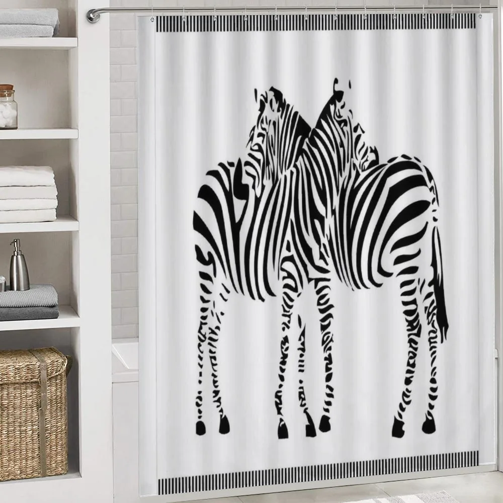 2 Zebras Silhouette — Detail 4
