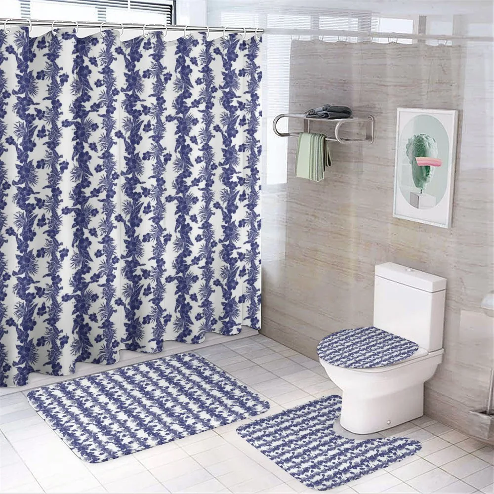 Blue and White Hibiscus — Your design
