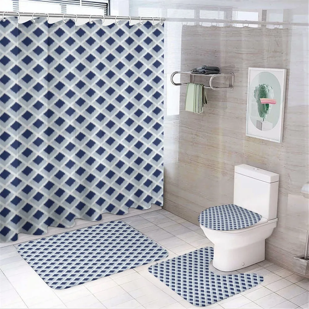 Blue Toned Ikat Modern — Your design
