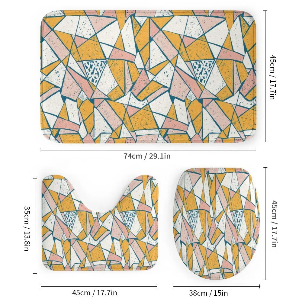 Broken Tile Look Pattern — Detail 1