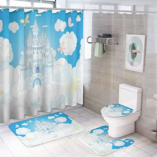 Castle Butterfly on a shower curtain