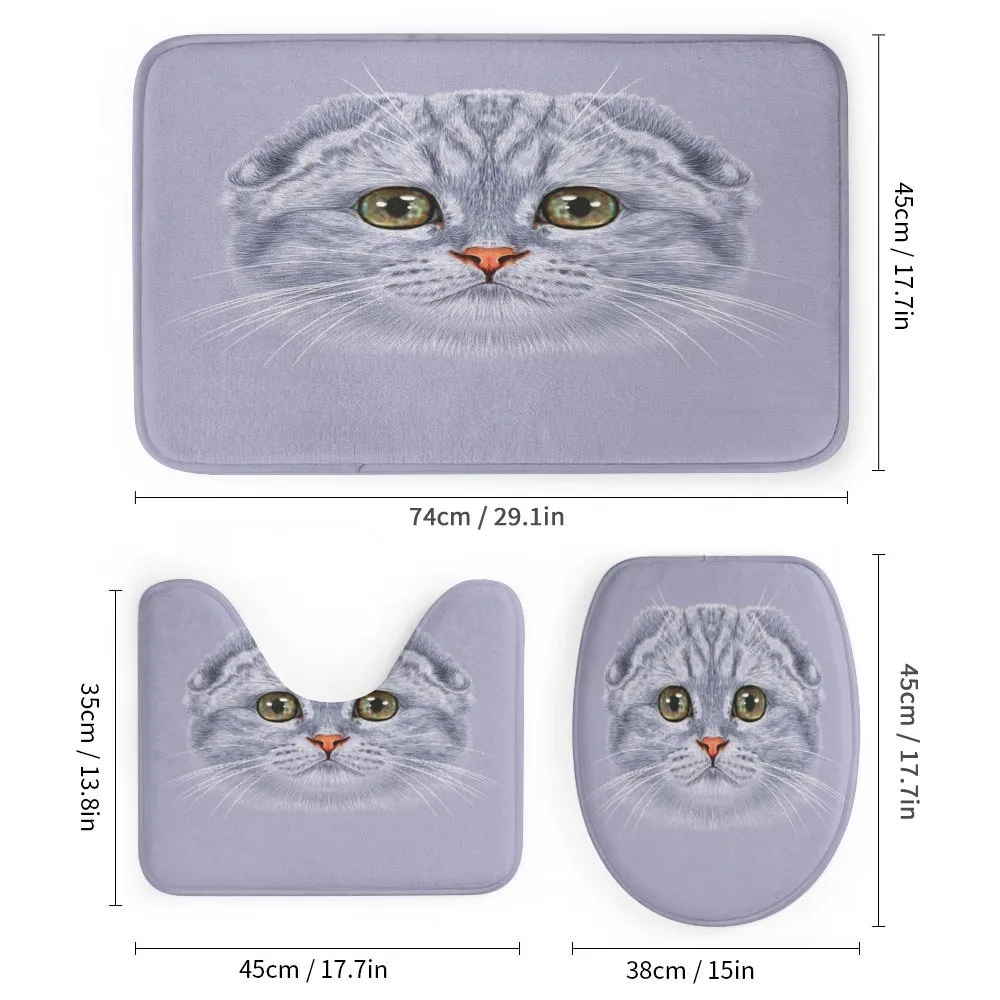 Cat with Green Eyes — Detail 1