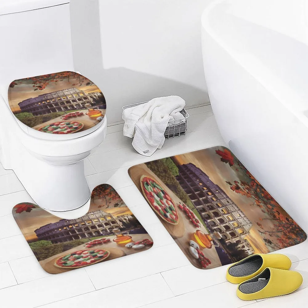 Colosseum Italy Pizza Autumn — Detail 3