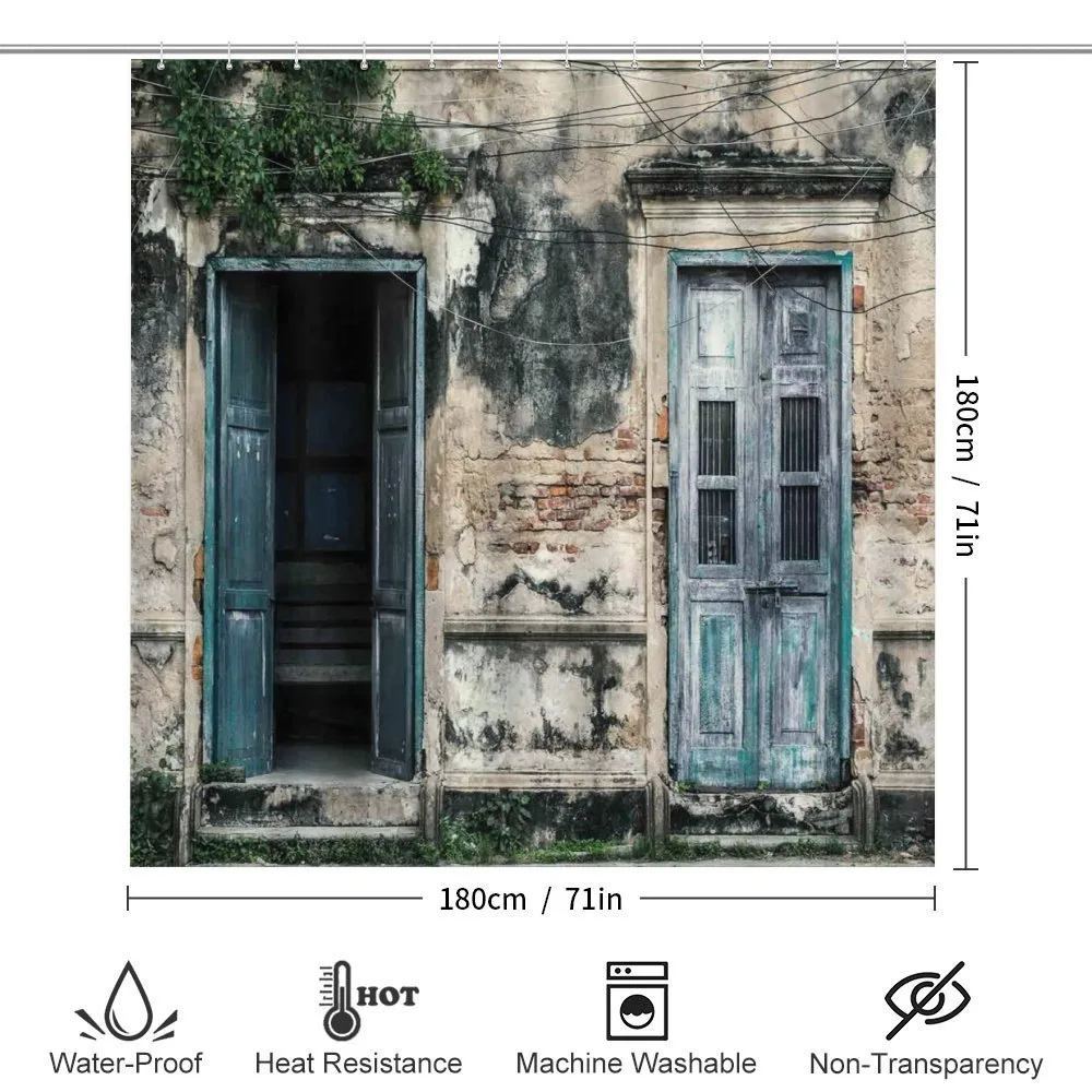 Doors of Old Rock House — Detail 2