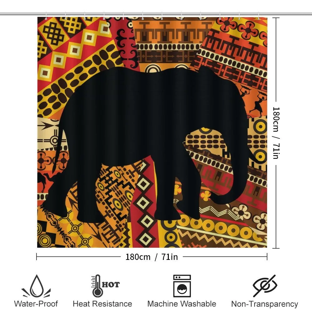Elephant Silhouette — Detail 2