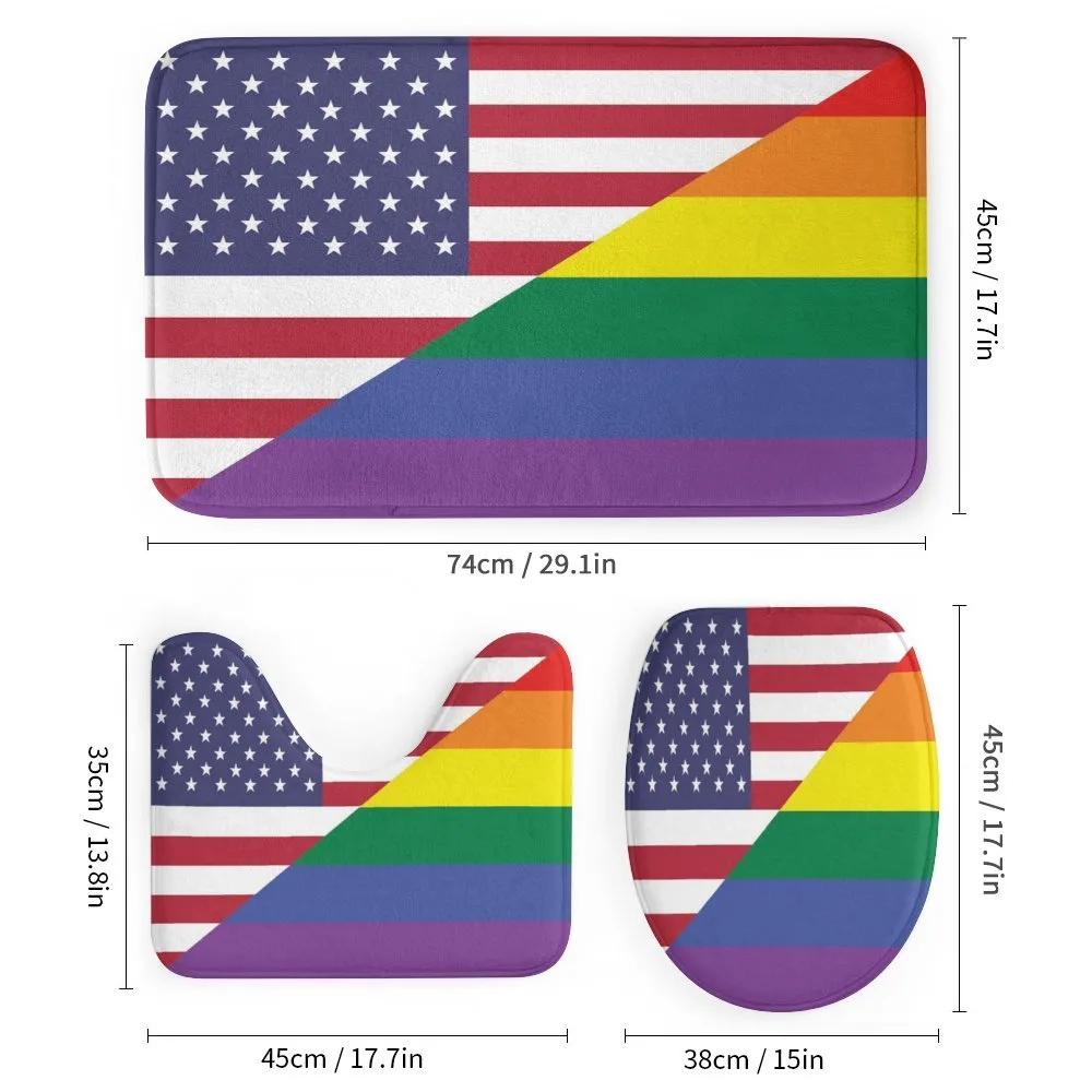 Flag USA Rainbow Colors — Detail 1