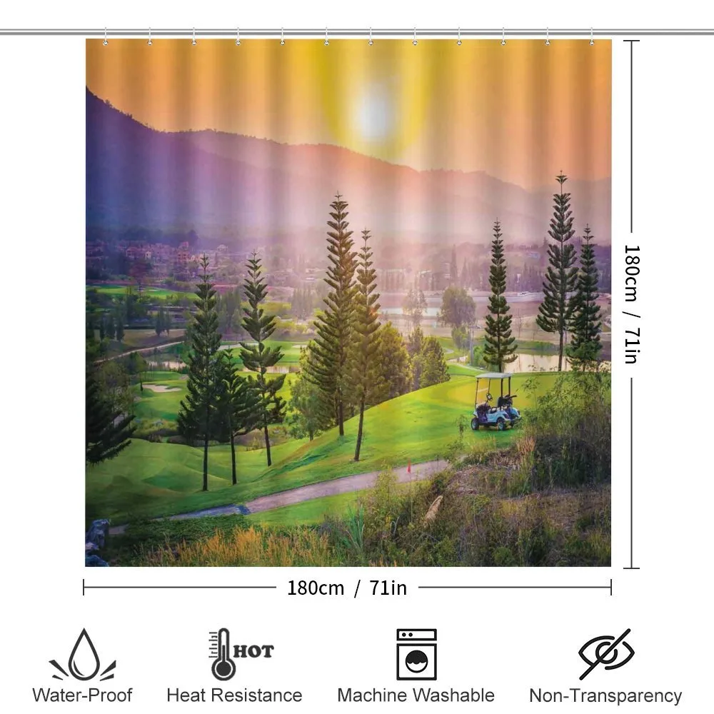 Golf Spring Sunset — Detail 2