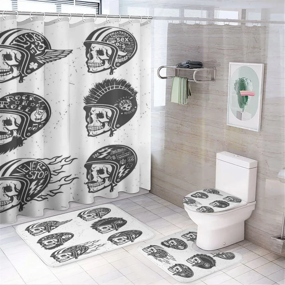 Greyscale Sketch Skulls — Your design