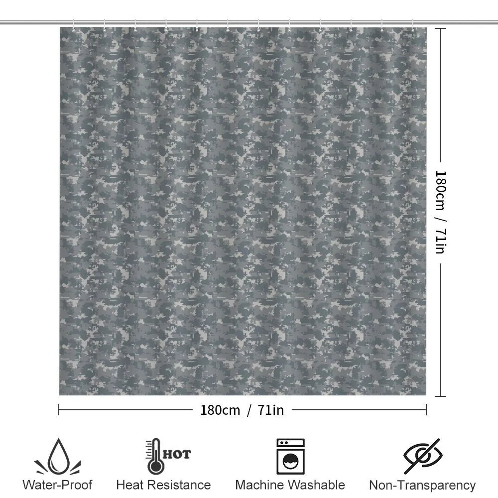 Neutral Pixel Camo Art — Detail 2
