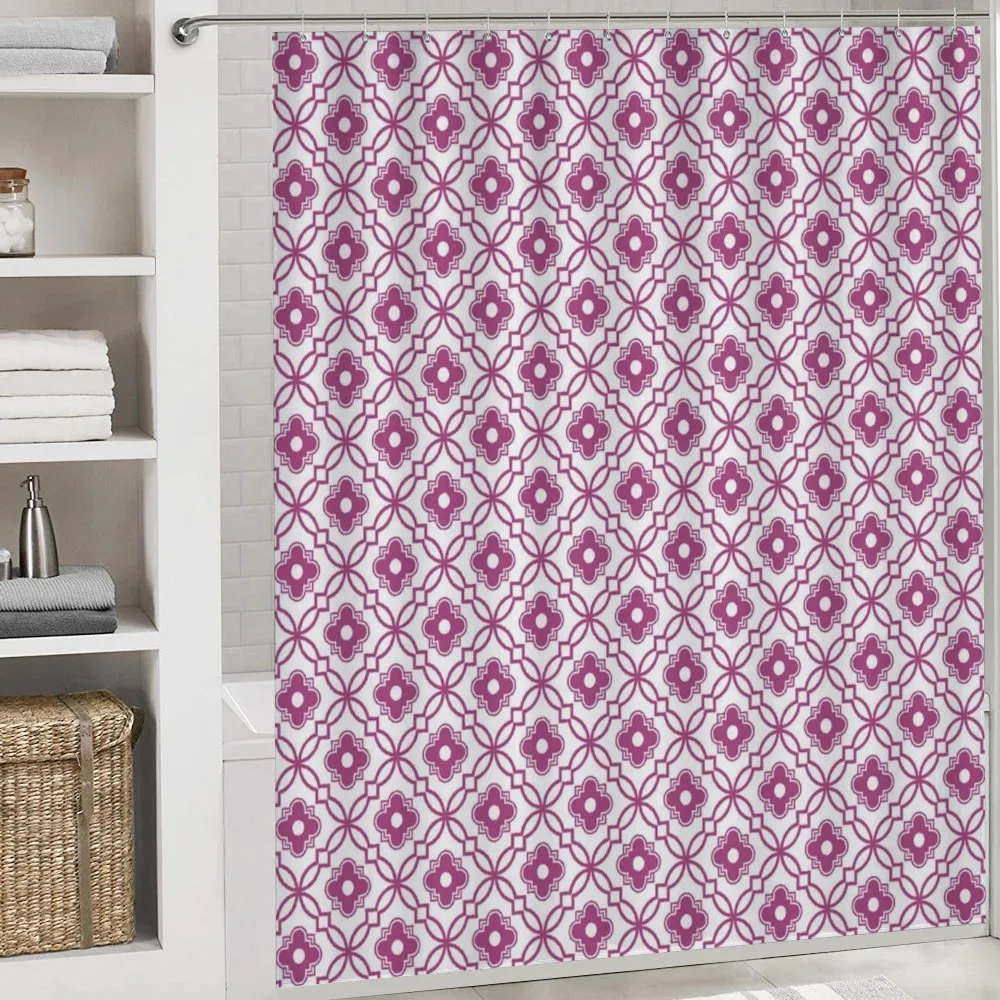 Purple Floral Motifs — Detail 4