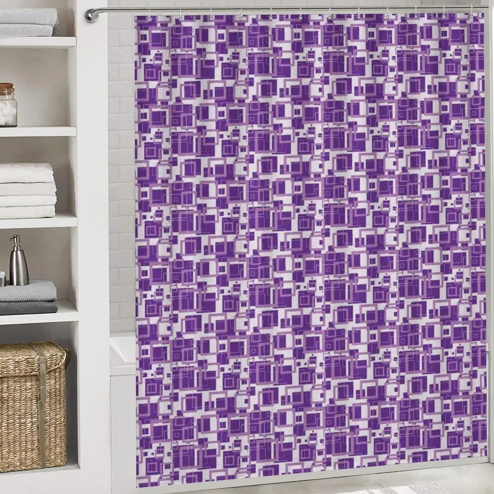 Purple Squares Retro — Detail 4