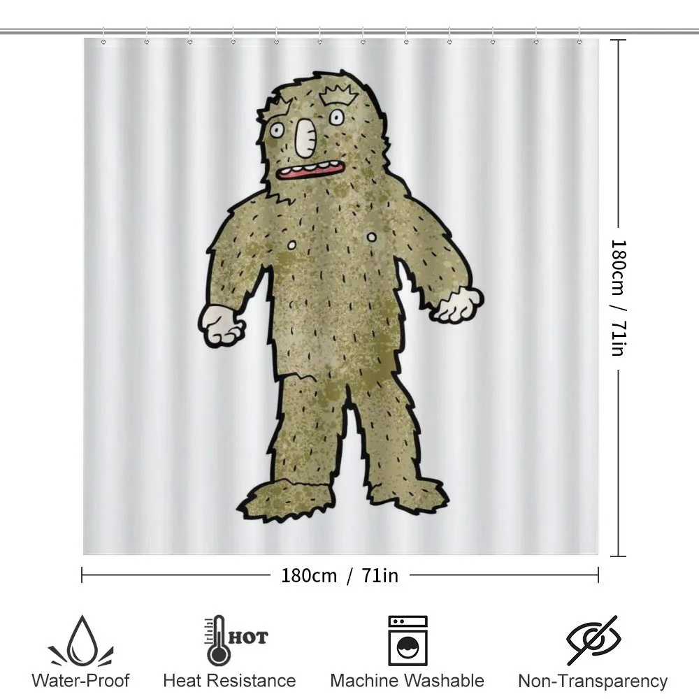 Quirky Grungy Bigfoot — Detail 2