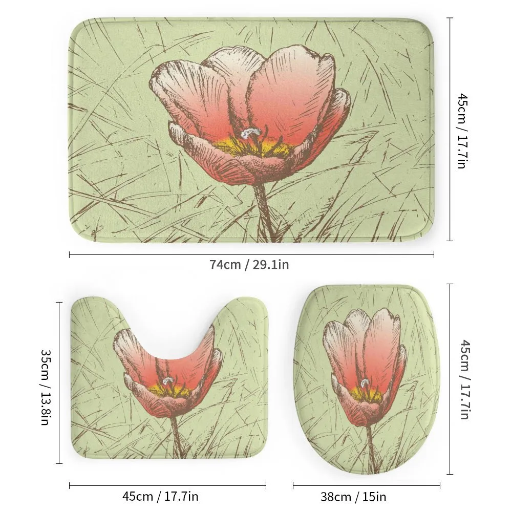 Romantic Flower Sketch — Detail 1