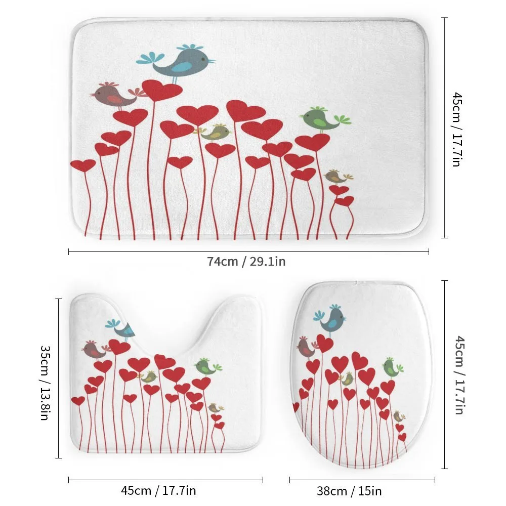 Spring Hearts Birds — Detail 1