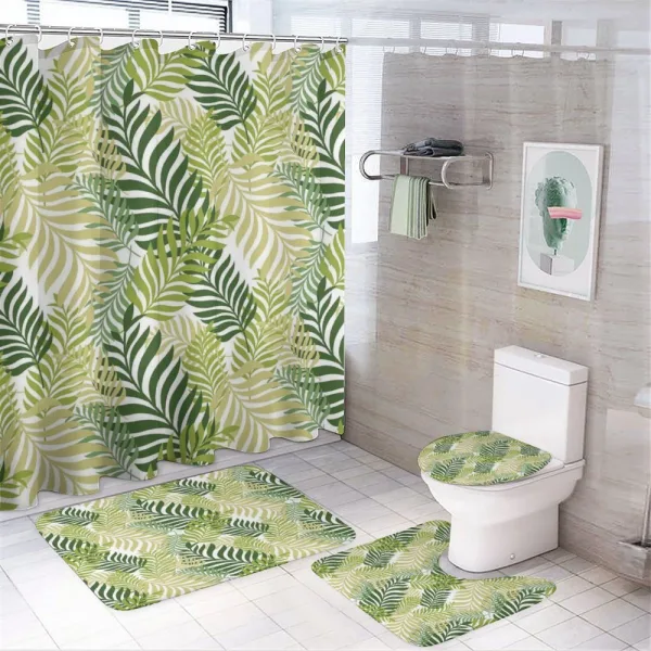 Tropic Exotic Palm Trees on a shower curtain