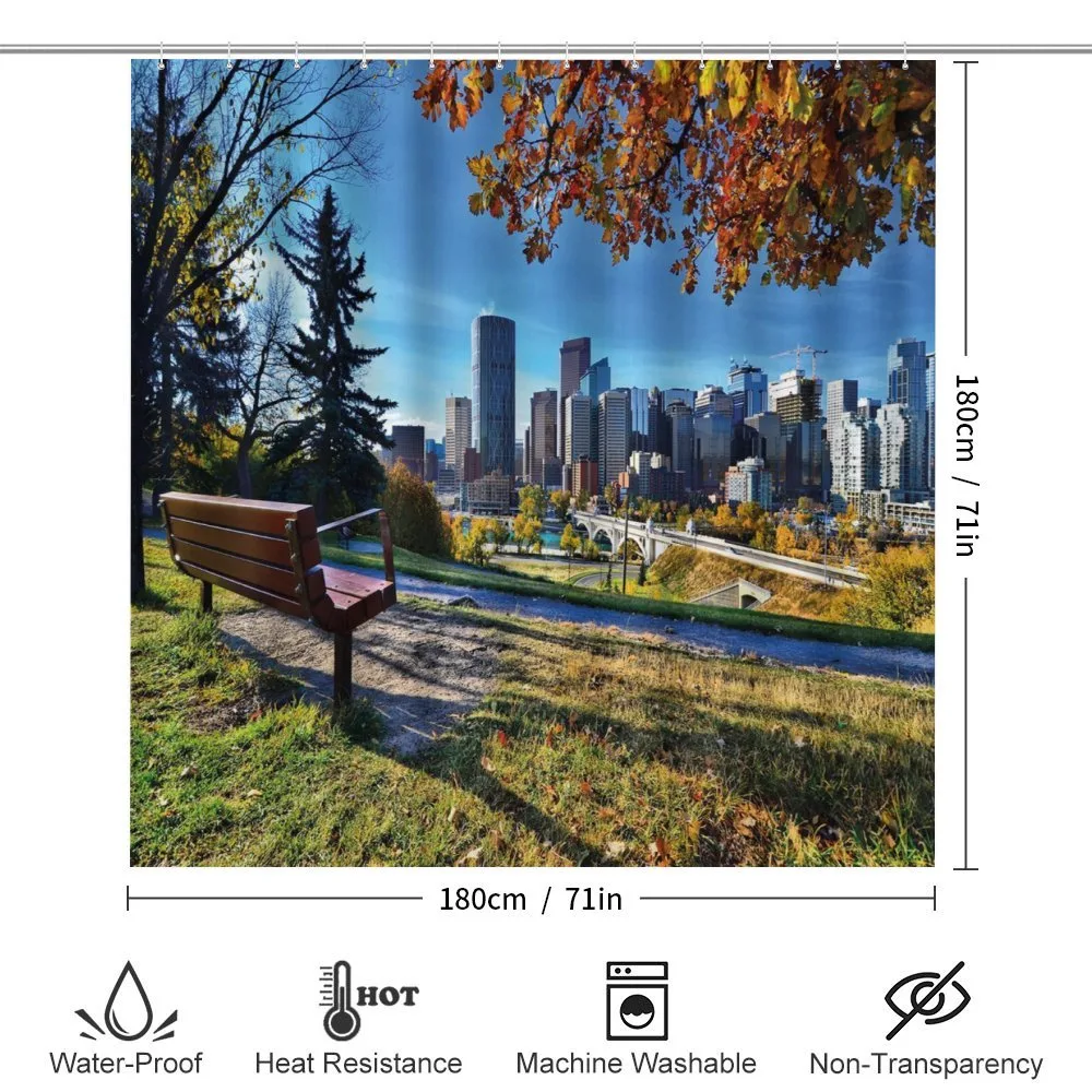 Autumn Park in Calgary — Detail 2